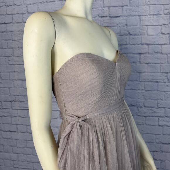 Jenny Yoo Women's Annabelle Convertible Tulle Column Dress size 6 - Picture 11 of 16